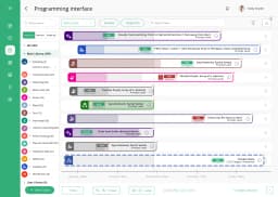 Acquire Learning BCBA programming interface with skill trees
