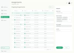 Behavior Span bulk assignment workflow with compatibility percentages