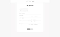 ELEVATE default roles management screen
