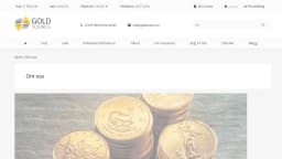 GoldSource about us page with company background and trust signals