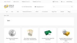 GoldSource silver bullion coin product catalog page