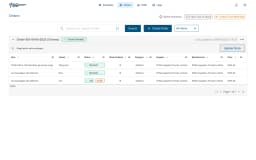 VDO Cardiology inventory action log — Ordered, Deducted, Added, Returned