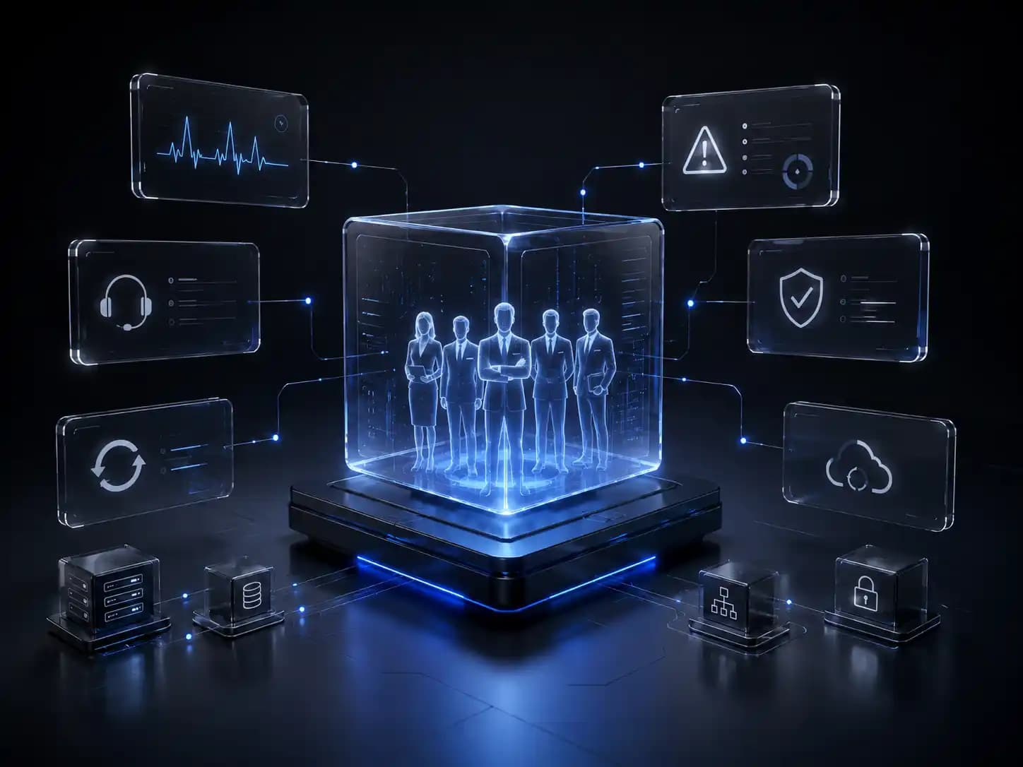Managed application support and AMS for enterprise and government programs