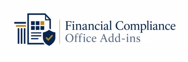 Financial services Office add-ins brand compliance visual
