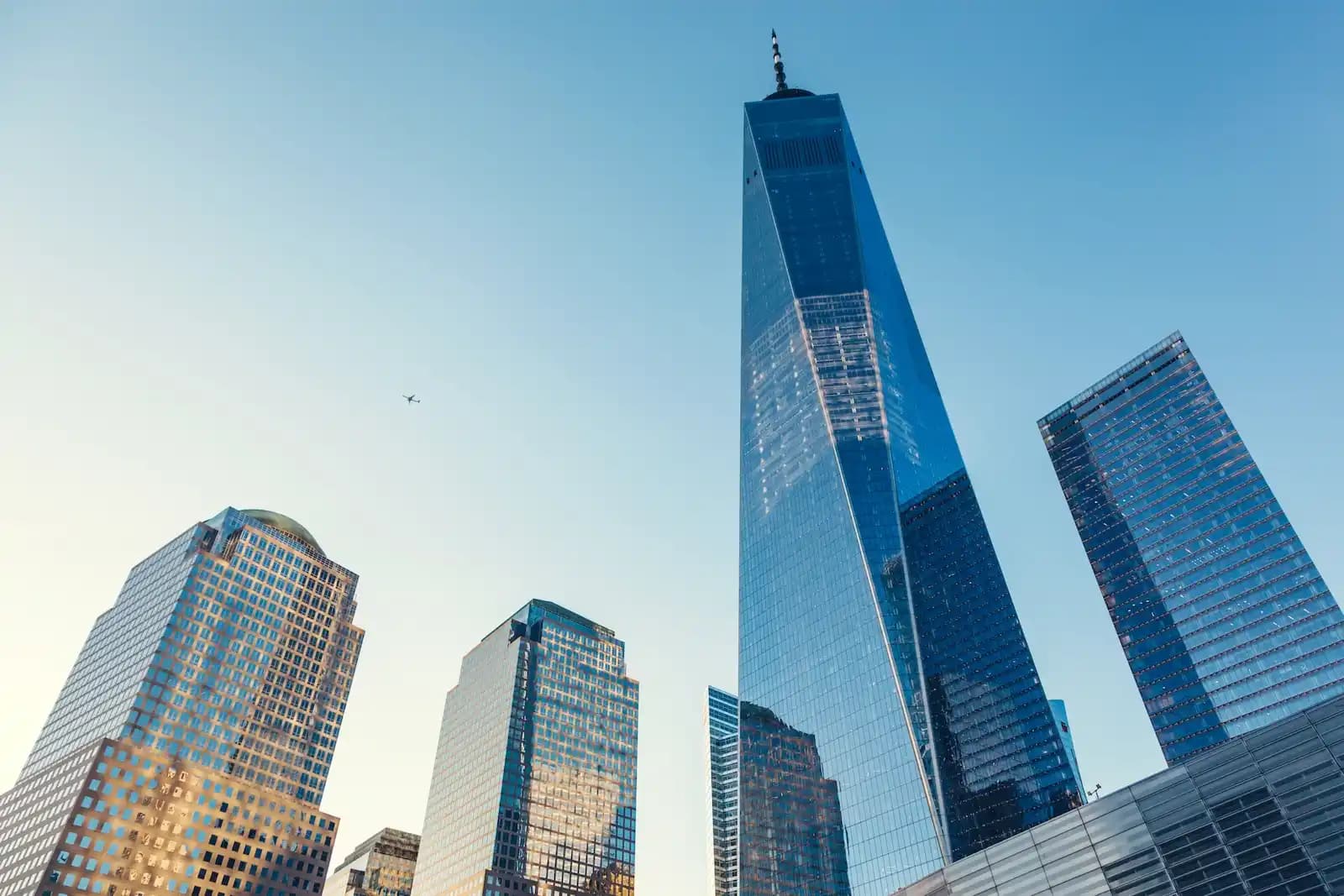 Modern corporate skyline representing enterprise clients