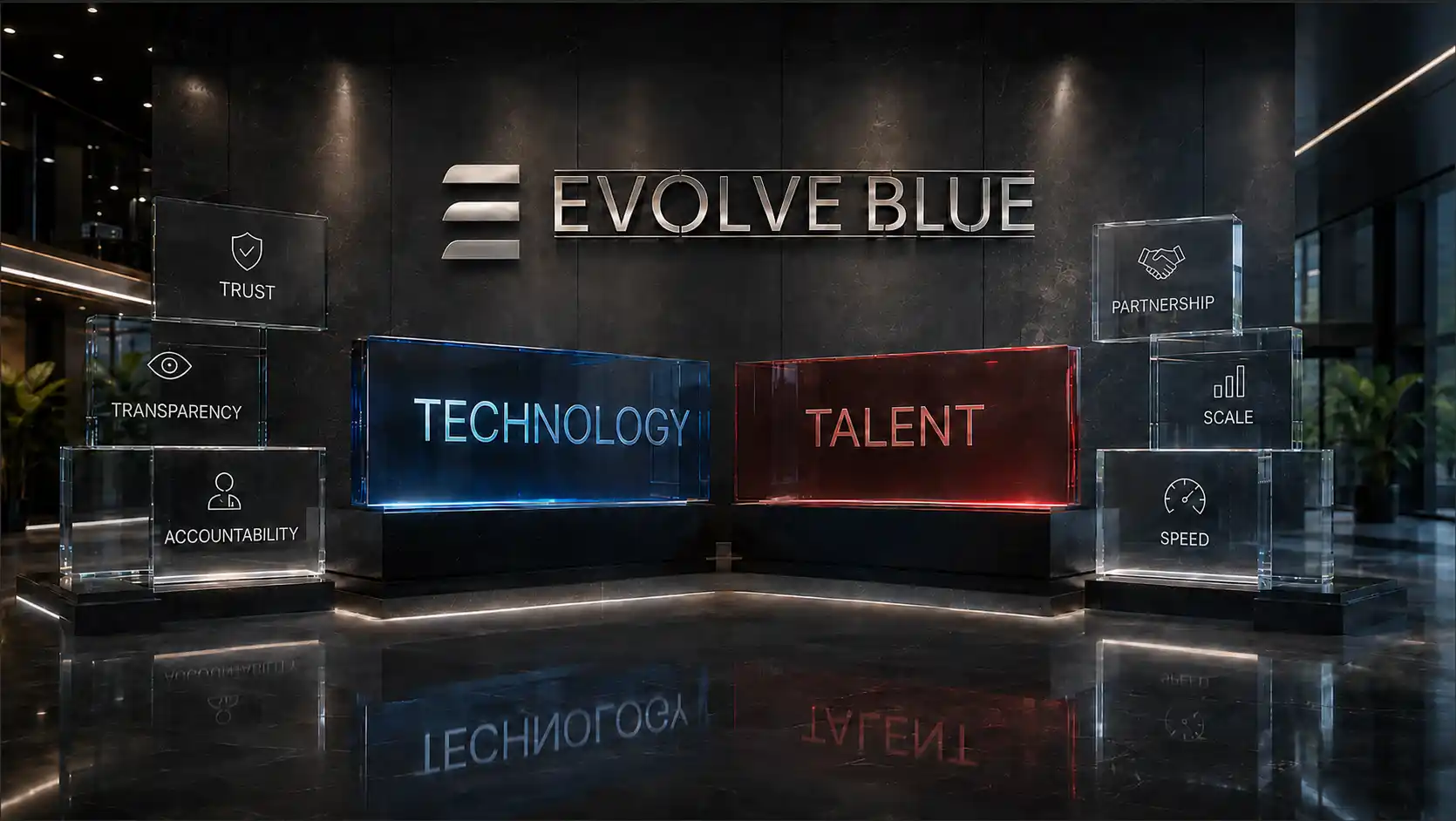 Evolve Blue business partnership introduction